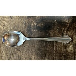 Oneida Community CLARETTE Stainless Steel Oval Soup Spoon 6" Replacement